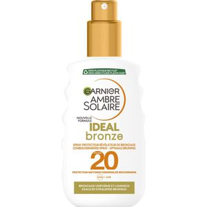 Garnier - Ambre Solaire Ideal Bronze - Zonnebrandspray - SPF20