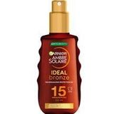 Garnier Ambre Solaire Ideal Bronze Beschermende Olie SPF15 Zonnebrandspray 150 ml