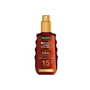 Garnier Ambre Solaire Ideal Bronze Beschermende Olie SPF15 Zonnebrandspray 150 ml