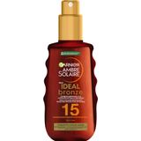 Garnier Ambre Solaire Zonnebrand Olie SPF 15 - Beschermende olie voor tanning - 150 ml