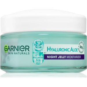 Garnier Hyaluronic Aloe Jelly Nachtverzorging - Hydraterende en Egaliserende Crème 50 ml