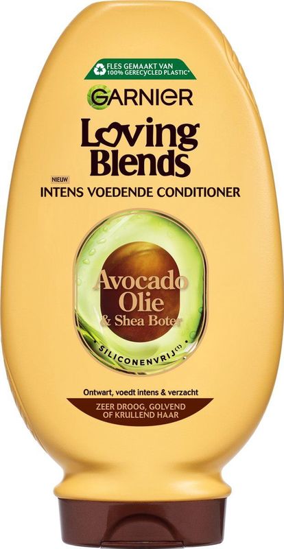 Garnier - Loving Blends - Conditioner - Avocado Olie & Shea Boter - Voor Zeer Droog Haar