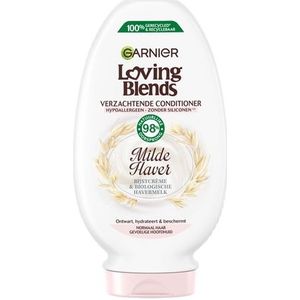 Garnier - Loving Blends Milde Haver - Normaal Haar en Gevoelige Hoofdhuid Conditioner 250 ml