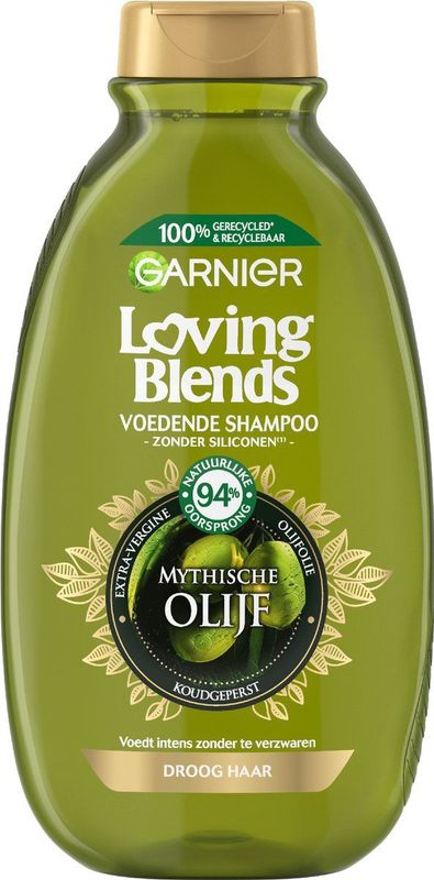 Garnier - Loving Blends - Shampoo - Mythische Olijven - Natuurlijke oorsprong