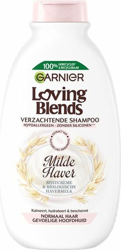 Garnier Loving Blends Shampoo Milde Haver Normaal Haar en Gevoelige Hoofdhuid