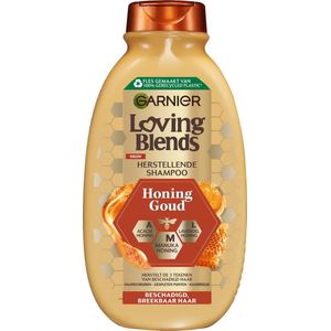 Garnier Loving Blends - Shampoo - Honing Goud - Beschadigd of Breekbaar Haar - 300 ml