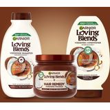 Garnier - Loving Blends - Shampoo - Kokosmelk & Macadamia - Voor Normaal tot Droog Haar