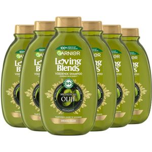 Garnier Loving Blends Mythische Olijf shampoo - 6 x 300 ml - voordeelverpakking
