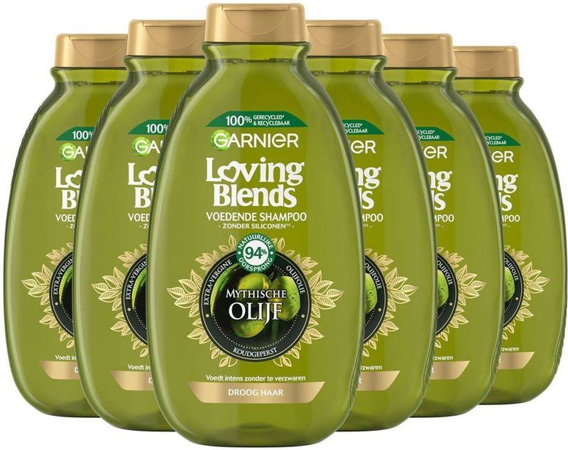Loving Blends - Mythische Olijven - Shampoo - 94% Natuurlijke Oorsprong - 400ml