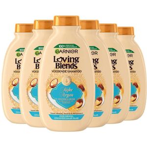 Garnier Loving Blends Rijke Argan shampoo voor zeer droog haar - 6 x 300 ml - voordeelverpakking