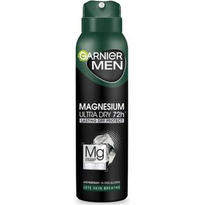 Men Magnesium Ultra Dry 72h antitranspiratiespray 150ml