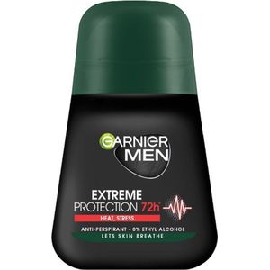 Garnier - Mineral Extreme Men - Roll-on - Zweetbescherming - 72 Uur