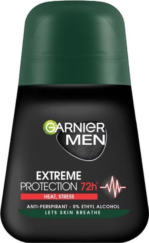 Garnier - Mineral Extreme Men - Roll-on - Zweetbescherming - 72 Uur