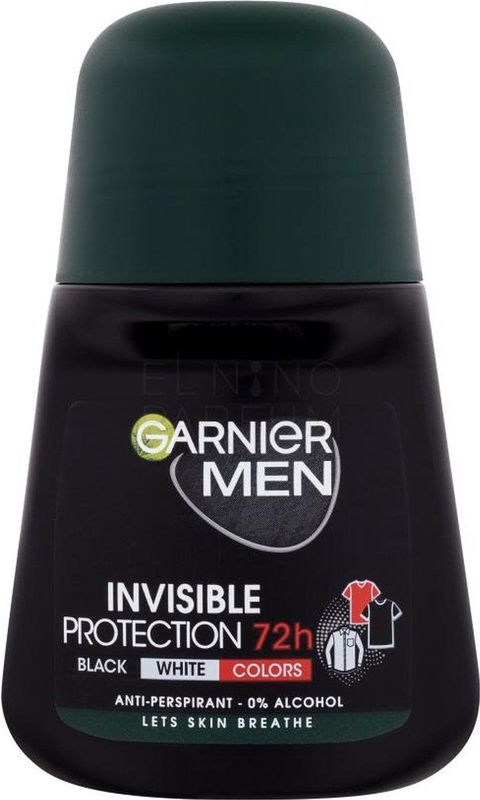 Garnier - Mineral Men Invisible Protection - Antitranspirant Roll-on - 50 ml