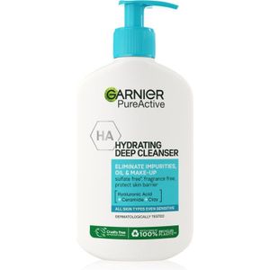 Garnier Pure Active Hydraterende Reiniginggel tegen Oneffenheden 250 ml