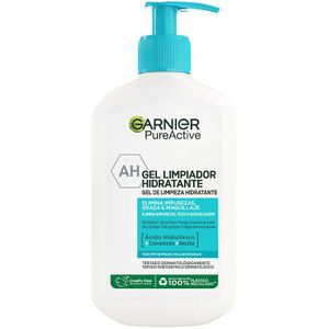 Garnier - Pure Active - Gezichtsreinigingsgel - Hydraterend - Met Hyaluronzuur en Ceramide