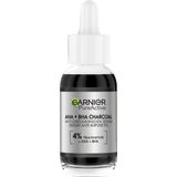 Garnier PureActive AHA + BHA Charcoal Anti-Onzuiverheden Serum - 30ml