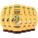 Garnier - Loving Blends Conditioner - Avocado Olie & Karite Boter - 6x 250 ml