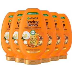Garnier - Loving Blends - Conditioner - Argan & Cameliaolie - 97% Natuurlijke Oorsprong