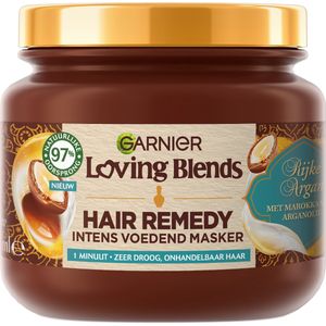 Loving Blends Masker Rijke Argan Zeer droog, Onhandelbaar haar 340 ml