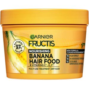Fructis - Bananen Haarvoeding - Haarmasker - 400 ml - Bananenextract