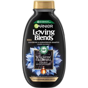 Loving Blends Shampoo Magnetic Charcoal Vette hoofdhuid & droge lengtes 300 ml