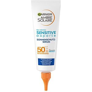 Garnier Ambre Solaire Sensitive expert+ Sonnenschutz-Serum LSF 50+ Zonnebrandcrème, 125 ml