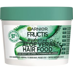 Garnier Fructis Hair Food Aloë Vera Hydraterend 3-in-1 Haarmasker - Normaal Tot Droog Haar - 400ml