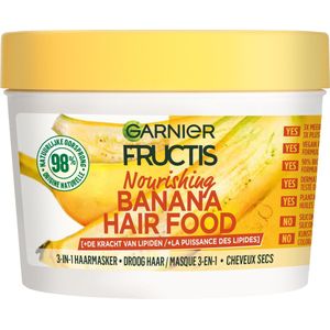 Garnier Fructis Hair Food Banana 3-in-1 Voedend Haarmasker - Droog Haar - 400ml
