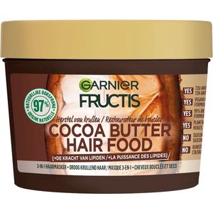 Fructis Hair Food 400 ml Haarmasker Cocoa butter