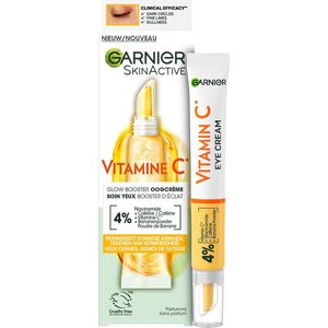 SkinActive Glow Booster Oogcrème met Vitamine C*