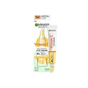 Garnier Verhelderende 4% Vitamine C, Niacinamide, Cafeïne en Bananenpoeder Oogcrème 15 ml