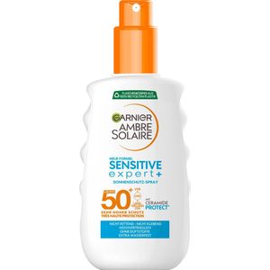 Garnier - Ambre Solaire Sensitive Expert+ - Zonnebrandspray - 150 ml - SPF 50+