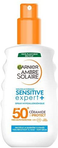 GARNIER - Ambre Solaire Sensitive Expert+ - Zonnespray - SPF 50+ - 150 ml