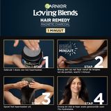 Garnier Loving Blends - Masker - Magnetic Charcoal - Droge lengtes - 340 ml