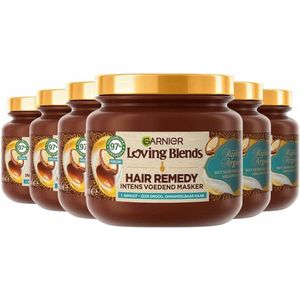 Garnier - Loving Blends - Haarmasker - Rijk - Arganolie - 100% Gerecycled