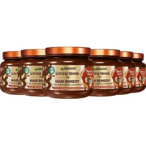 6x Garnier Loving Blends Honing Goud Haarmasker 340 ml