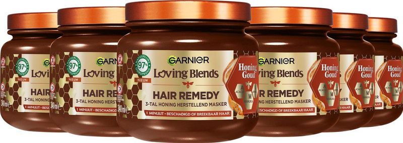 Haarmasker - Honing Goud - 300ml - Garnier