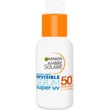 6x Garnier Ambre Solaire Sensitive Expert+ Super UV Invisible Serum SPF 50+ 30 ml
