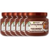 Garnier - Loving Blends - Haarmasker - Kokosmelk & Macadamia - 100% Gerecycled Pot