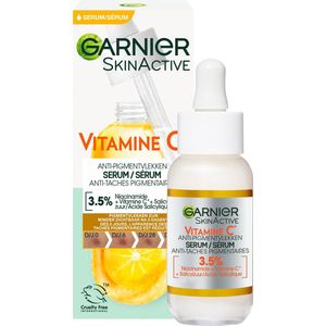 SkinActive Vitamine C* Anti-Pigmentvlekken Serum 30ml