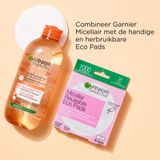 6x Garnier SkinActive Micellair Reinigingswater met Milde Peeling Alles-in-1 400 ml