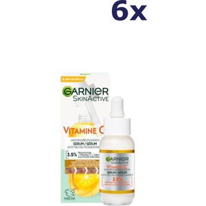 6x Garnier SkinActive Vitamine C Anti-Dark Spot Serum 30 ml