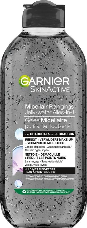 Garnier SkinActive Micellair Reinigend Jelly-water Alles-in-1 met Charcoal - 400 ml