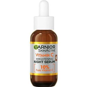 Garnier Anti Dark Spot Night Serum 10% Pure Vitamin C and Hyaluronic Acid 30ml