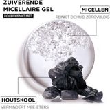 6x Garnier SkinActive Micellair Reinigingswater Jelly-water Alles-in-1 met Charcoal 400 ml