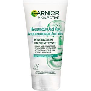 Garnier SkinActive Hyaluronzuur Aloe Vera Hydraterend Gezichtsreinigingsschuim – 150ml