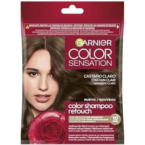 Kleurshampoo Garnier COLOR SENSATION Lichtbruin Nº 5.0 Semi-permanent