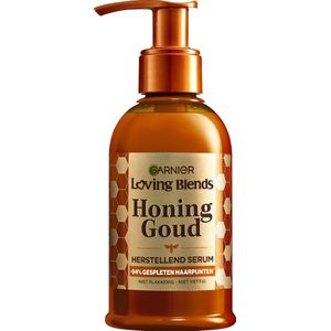 Garnier Loving Blends Honing Goud Herstellend Haarserum - voor beschadigd en breekbaar haar - 115 ml