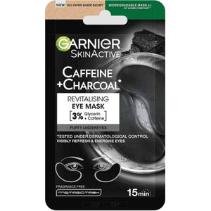 Garnier SkinActive Caffeine + Charcoal Eye Mask 5 g